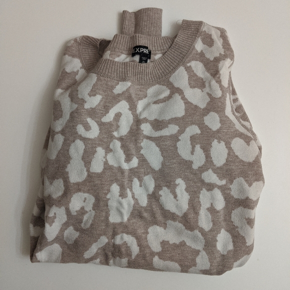 Express Leopard sweater - Picture 4 of 4